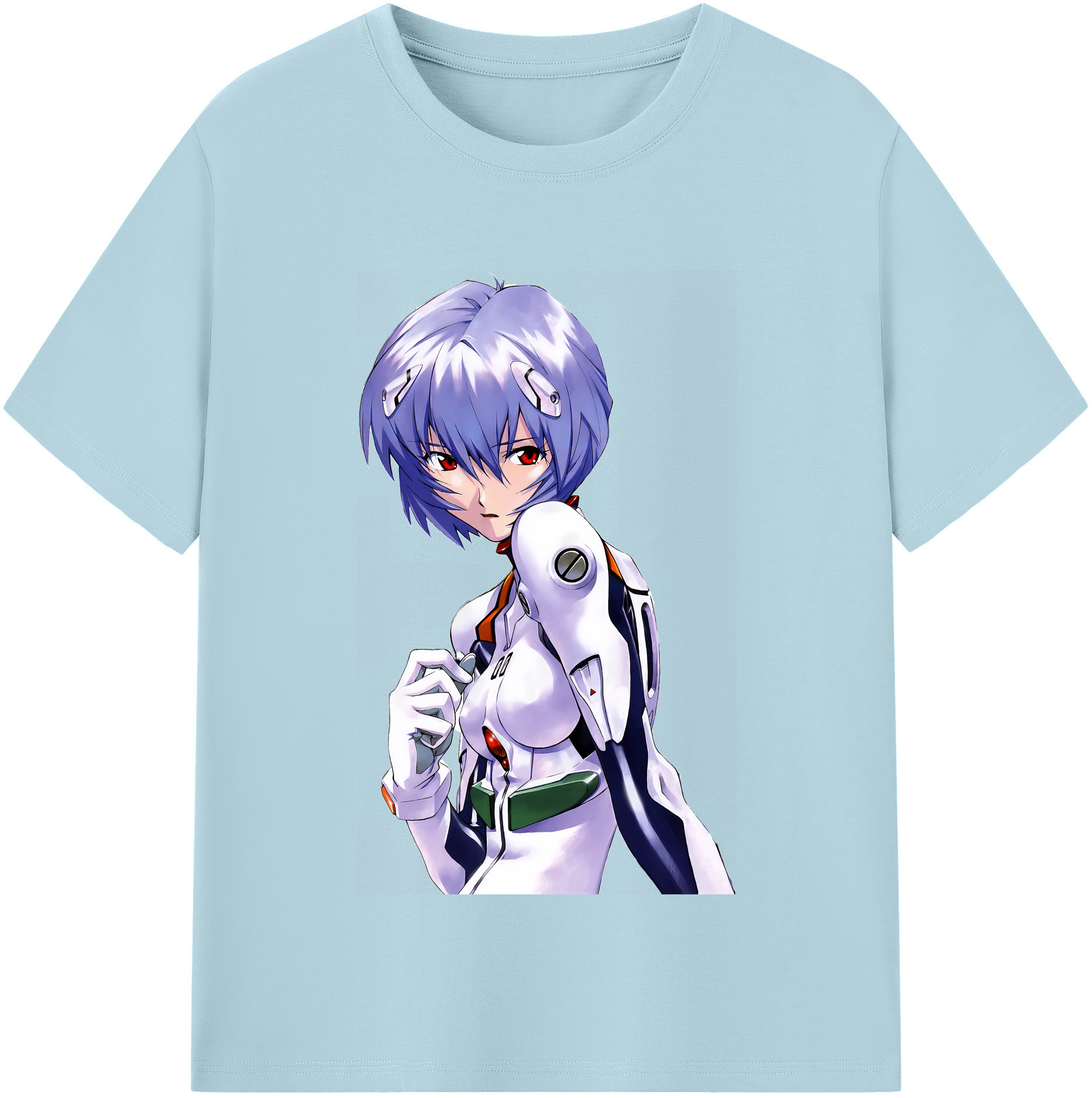 （画像用） EVA 新世紀エヴァンゲリオン 綿100％半袖Tシャツ（フロントプリント）